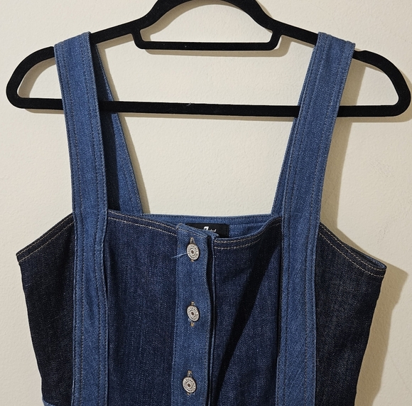 7 For All Mankind Patchwork Dress - Picture 3 of 7